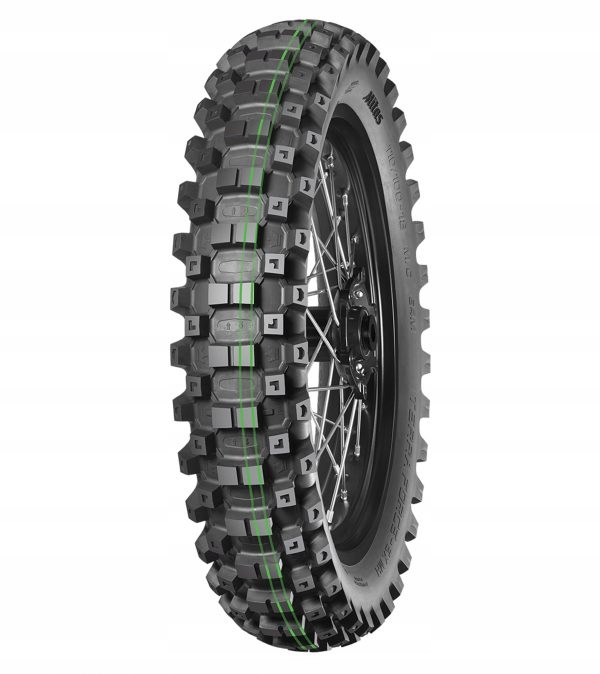 120/90-18 opona MITAS TERRA FORCE-EX MH SUPER SOFT (PODWÓJNY ZIELONY PASEK) Rear TT 65M